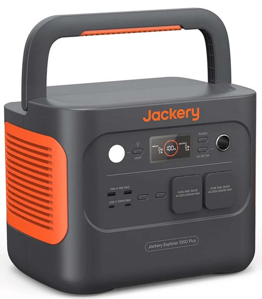 Портативна зарядна станція Jackery Explorer 1000 Plus - 1264Wh/2000W ціна 44400.02 грн - фотографія 2