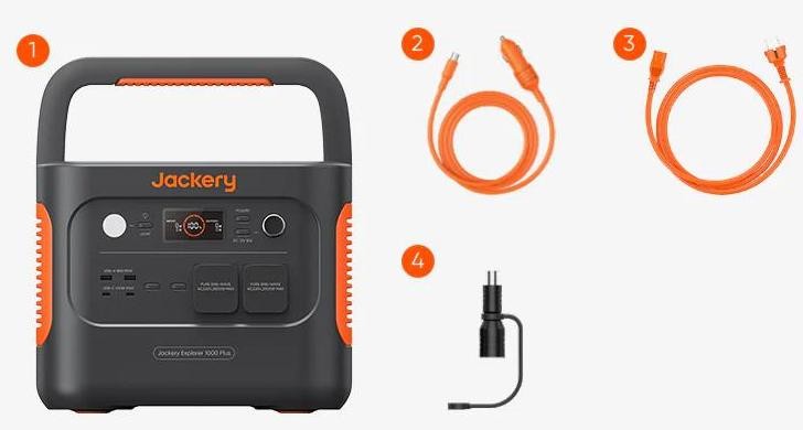 в продажу Портативна зарядна станція Jackery Explorer 1000 Plus - 1264Wh/2000W - фото 3