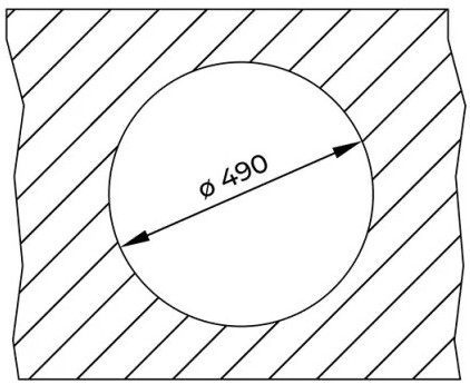 Teka CENTROVAL 45 (10111012) Габаритні розміри