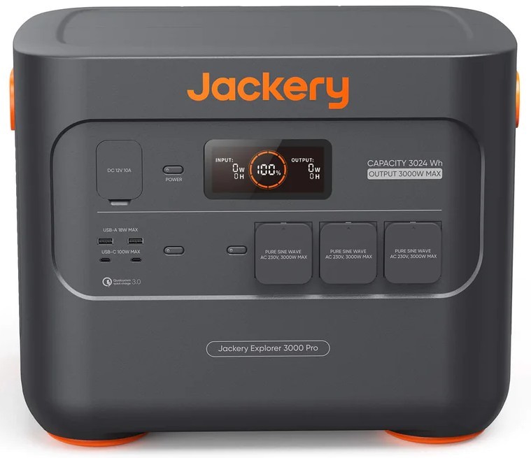 Портативна зарядна станція Jackery Explorer 3000 Pro (70-3000-EUOR01) ціна 116400.02 грн - фотографія 2