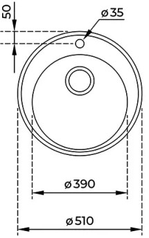 Teka CENTROVAL 45 (10111020) Габаритные размеры