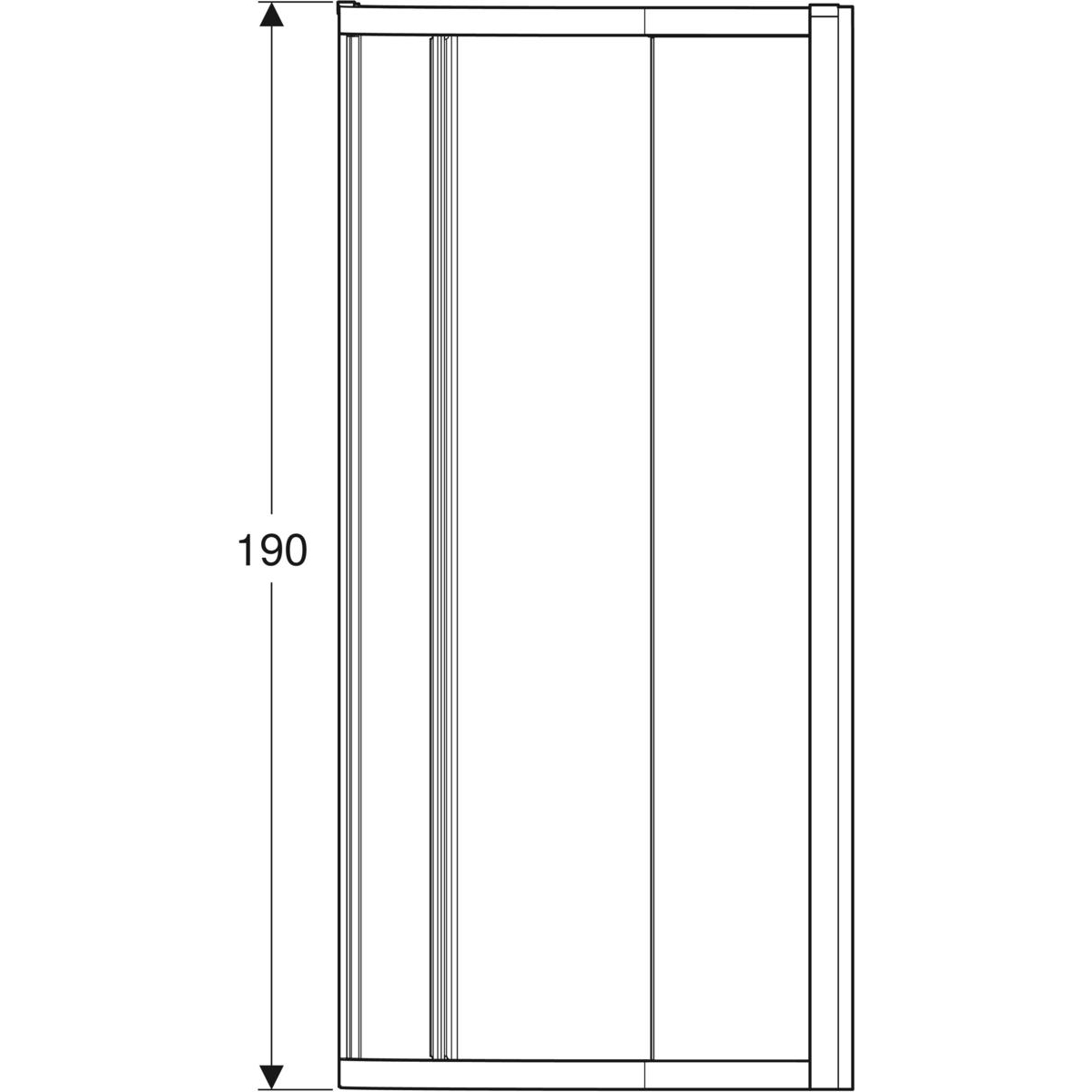 Geberit Geo 560.121.00.2 Габаритні розміри