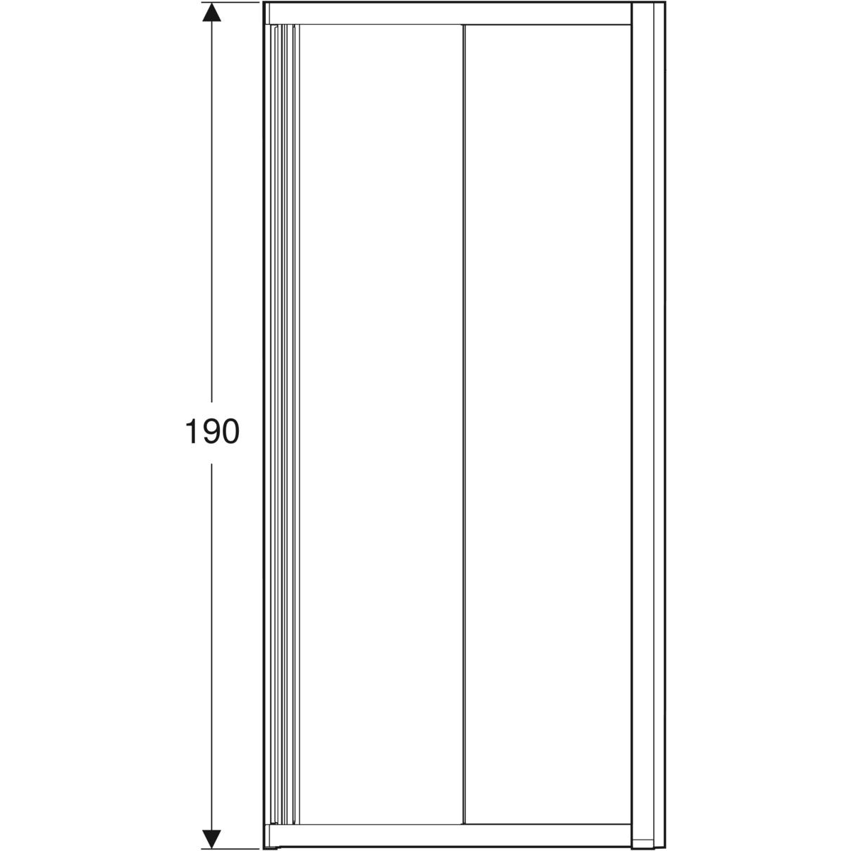 Geberit Geo 560.122.00.2 Габаритні розміри