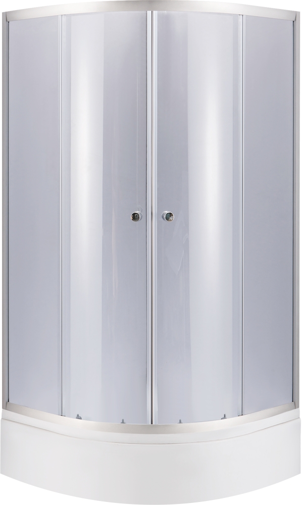 Lidz Latwa SC90x90.SAT.MID.GR + Kapielka ST90x90x26 (LLSC9090SATMIDGR2SET)