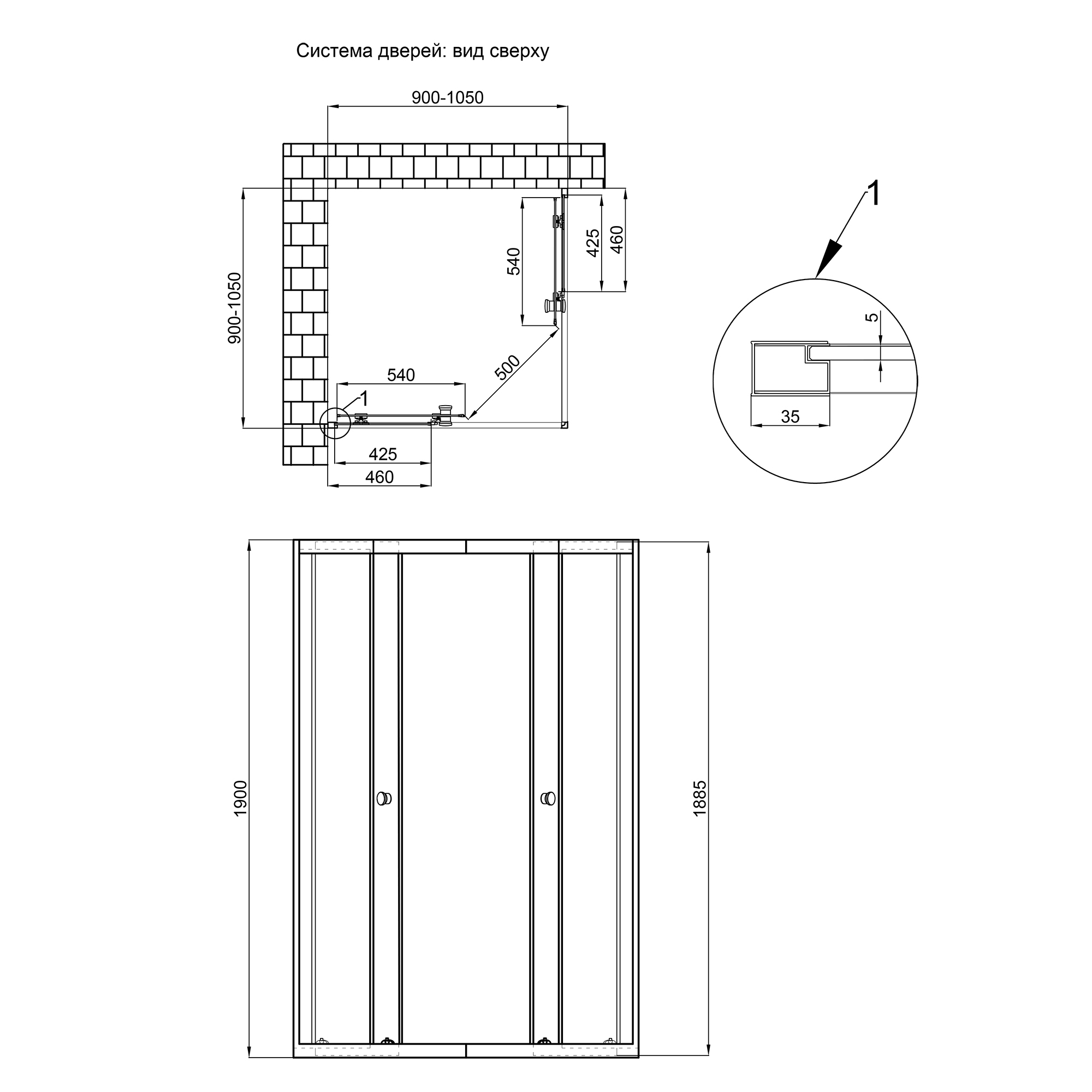 Q-Tap PISCES BLA109-11SC5 (PISBLA10911SC5) Габаритні розміри