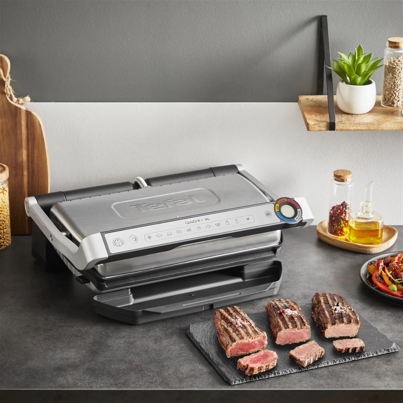 Tefal OptiGrill+ XL GC727D10 в магазине в Киеве - фото 10