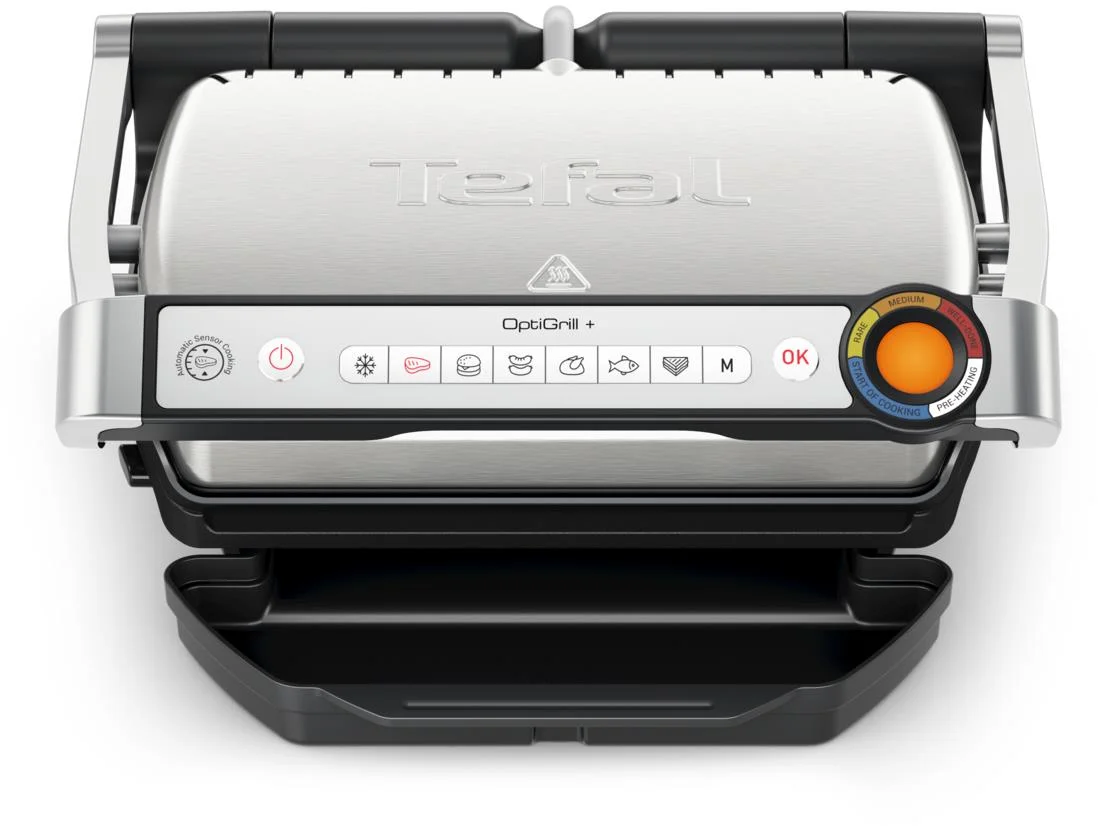 Гриль притискний Tefal OptiGrill+ GC717D10 ціна 6999.00 грн - фотографія 2