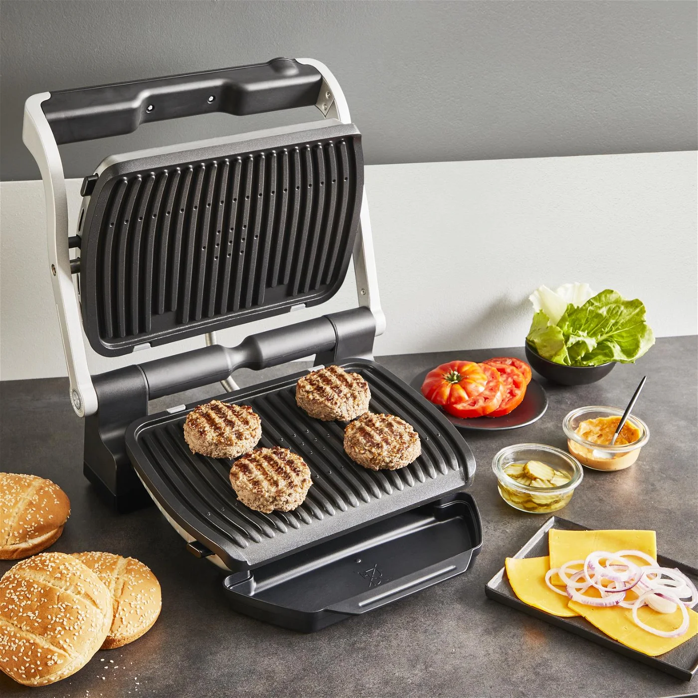 Гриль прижимной Tefal OptiGrill+ GC717D10 отзывы - изображения 5