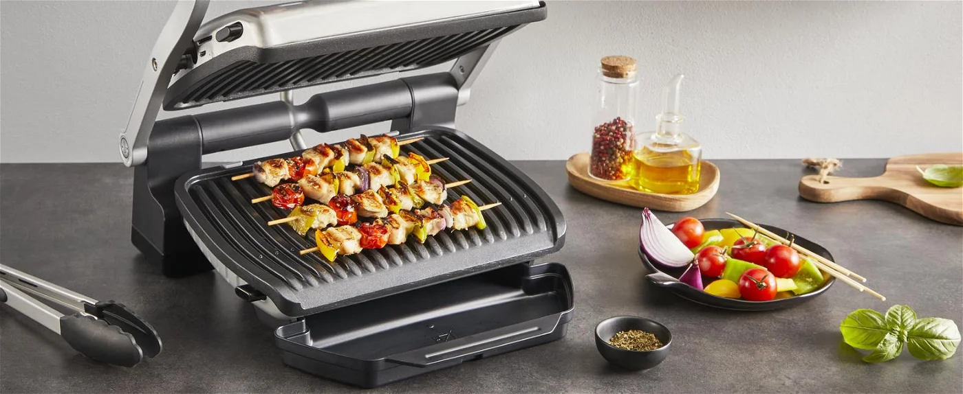 Гриль прижимной Tefal OptiGrill+ GC717D10 характеристики - фотография 7