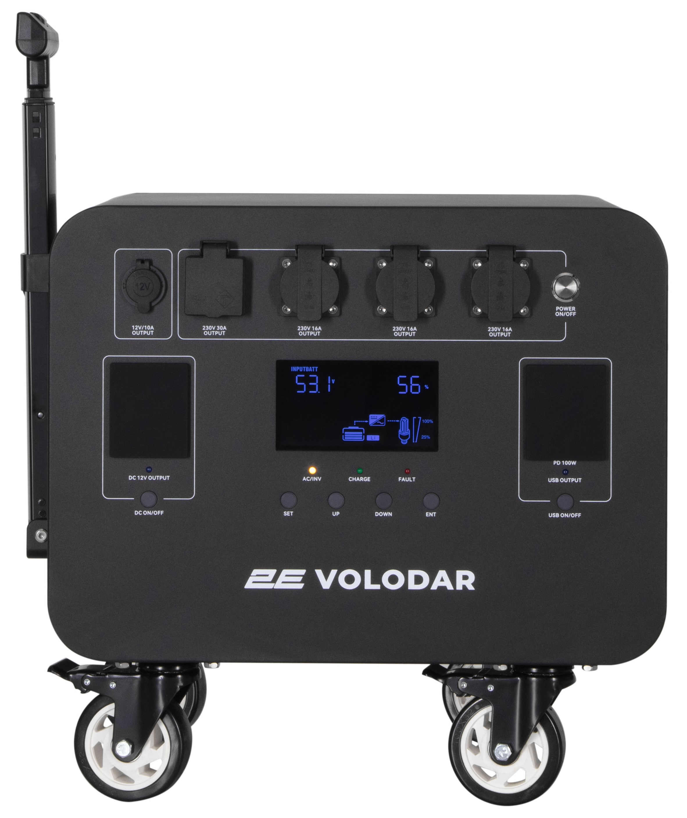 Портативная зарядная станция 2E Volodar 5000W, 5120Wh (2E-PPS5051) цена 139998.00 грн - фотография 2