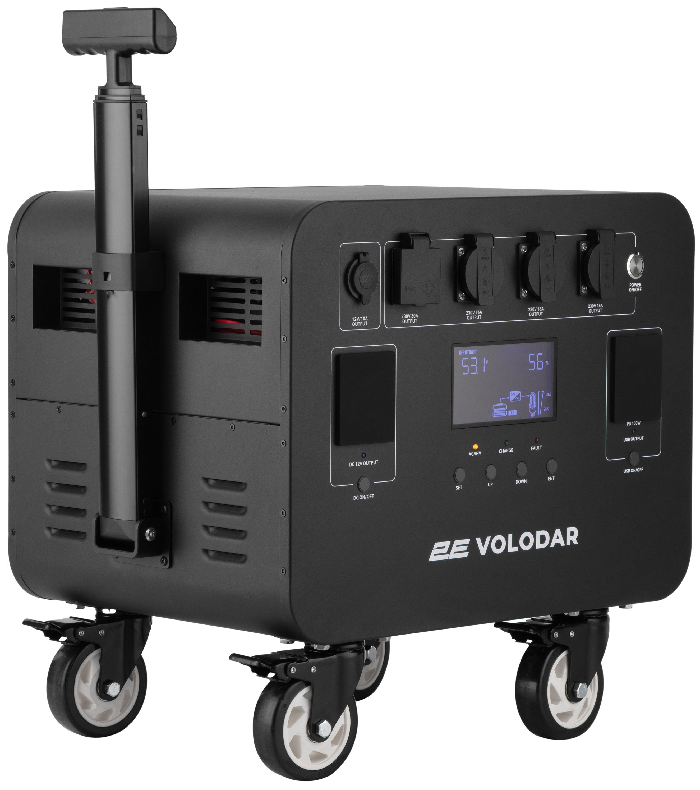 Портативна зарядна станція 2E Volodar 5000W, 5120Wh (2E-PPS5051)