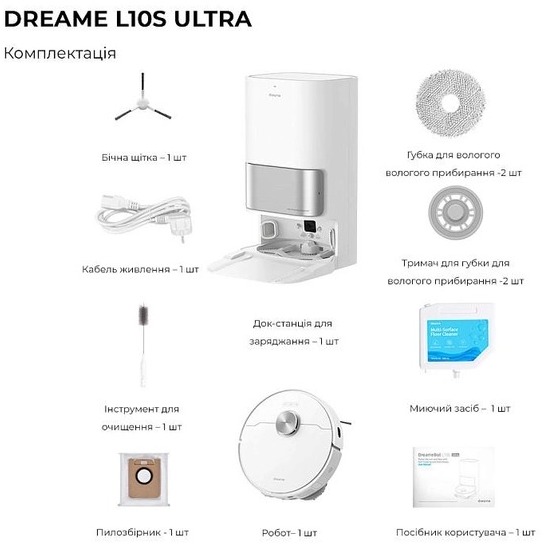 продукт Dreame Bot L10s Pro Ultra (RLL82CE) - фото 14