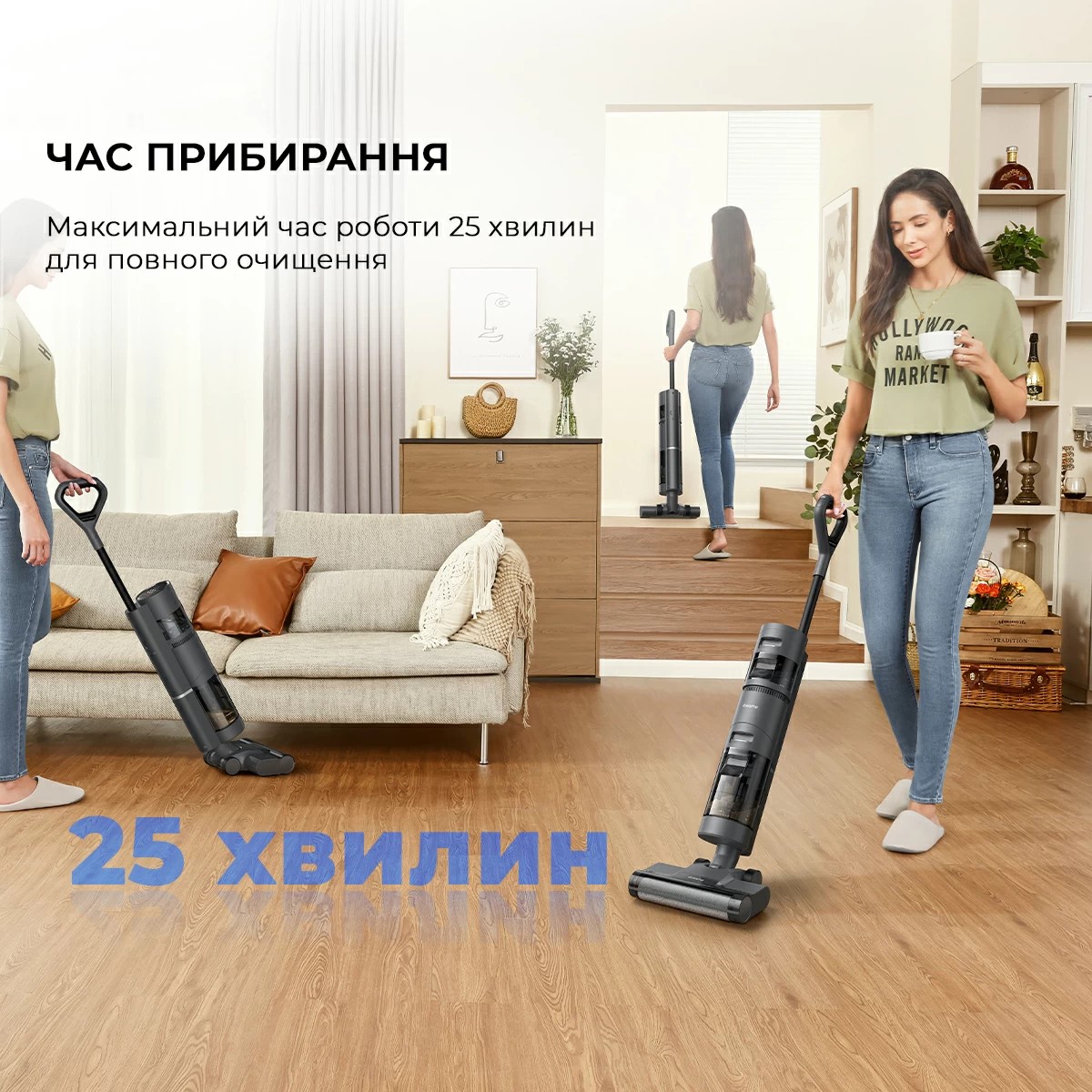 Пилосос  Dreame Wet & Dry Vacuum H12 Core (HHR22B) огляд - фото 8