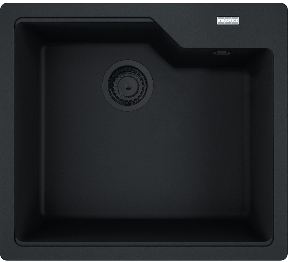 Кухонная мойка ширина 560 мм Franke Urban UBG 610-56 Black Edition (114.0699.236)