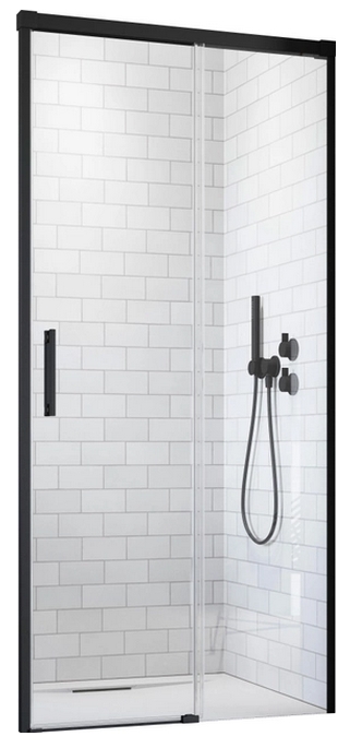 Двері душової кабіни Radaway Idea Black KDJ 120x200,5 (387042-54-01R) в інтернет-магазині, головне фото