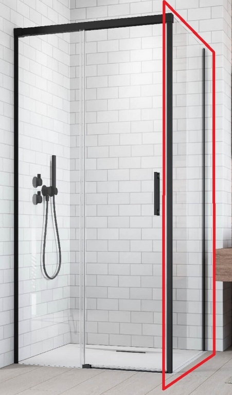 Radaway Idea Black S1 70x200 (387048-54-01R)