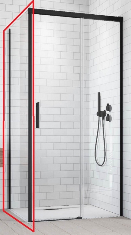 Radaway Idea Black S1 80x200 (387051-54-01L)