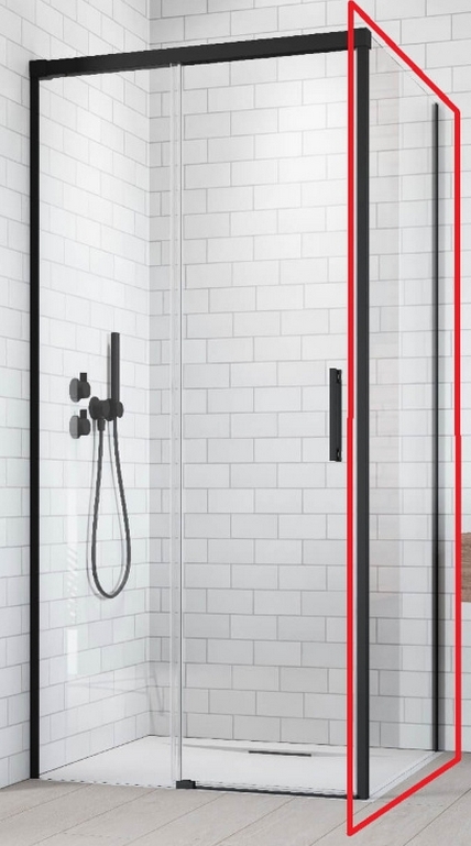 Radaway Idea Black S1 80x200 (387051-54-01R)