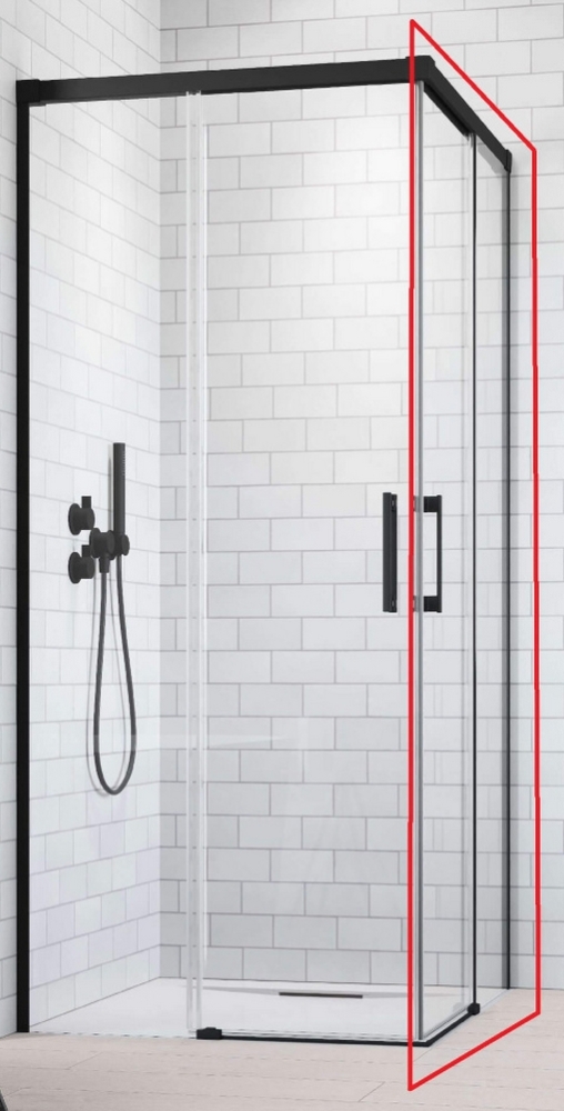 Radaway Idea Black KDD 80x200,5 (387061-54-01R)