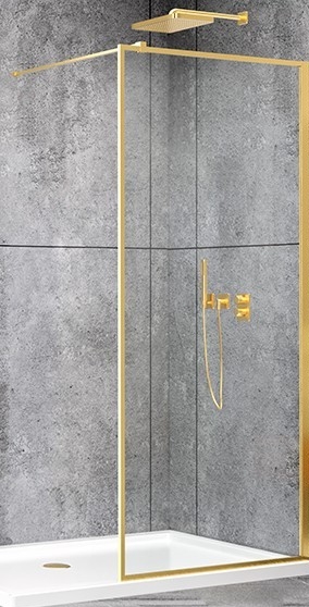 Dusel Walk-In WL172G Gold 900x2000