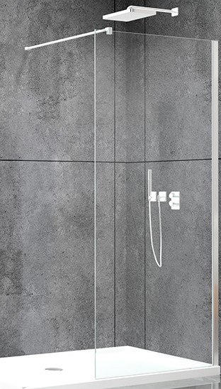 Характеристики душова стінка Ducel Walk-In WL171 Chrome 1000x2000