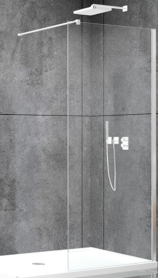 Ducel Walk-In WL171 Chrome 1000x2000