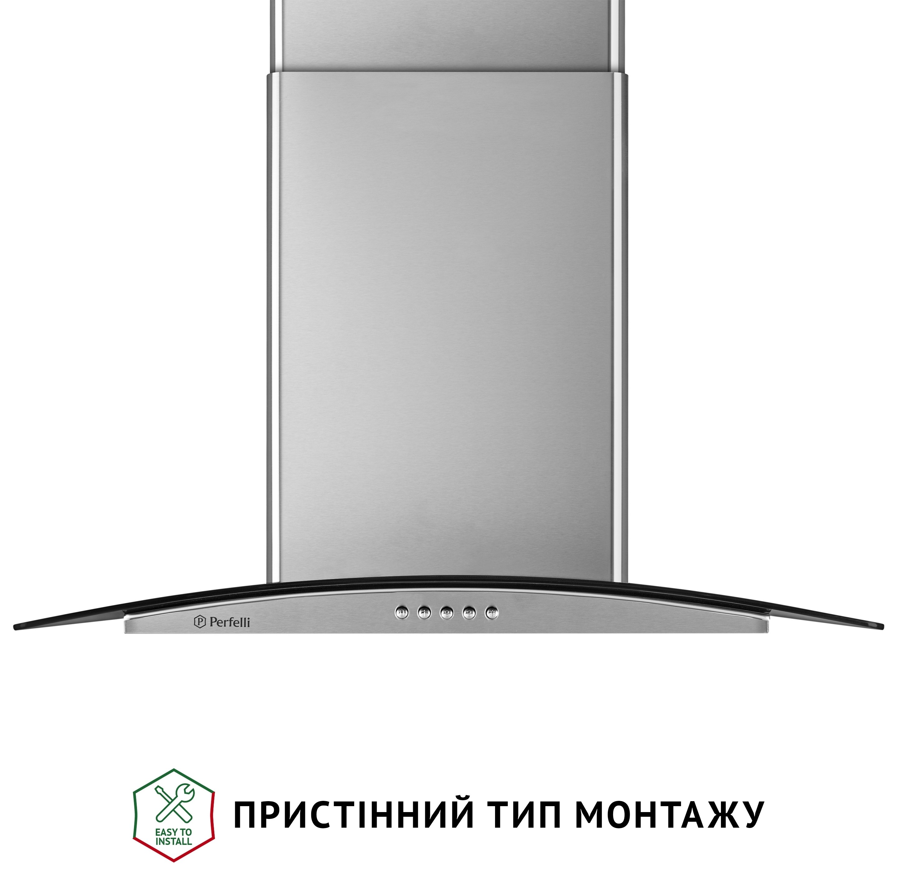 Кухонная вытяжка Perfelli Grassi 6HMX Inox цена 5499.00 грн - фотография 2