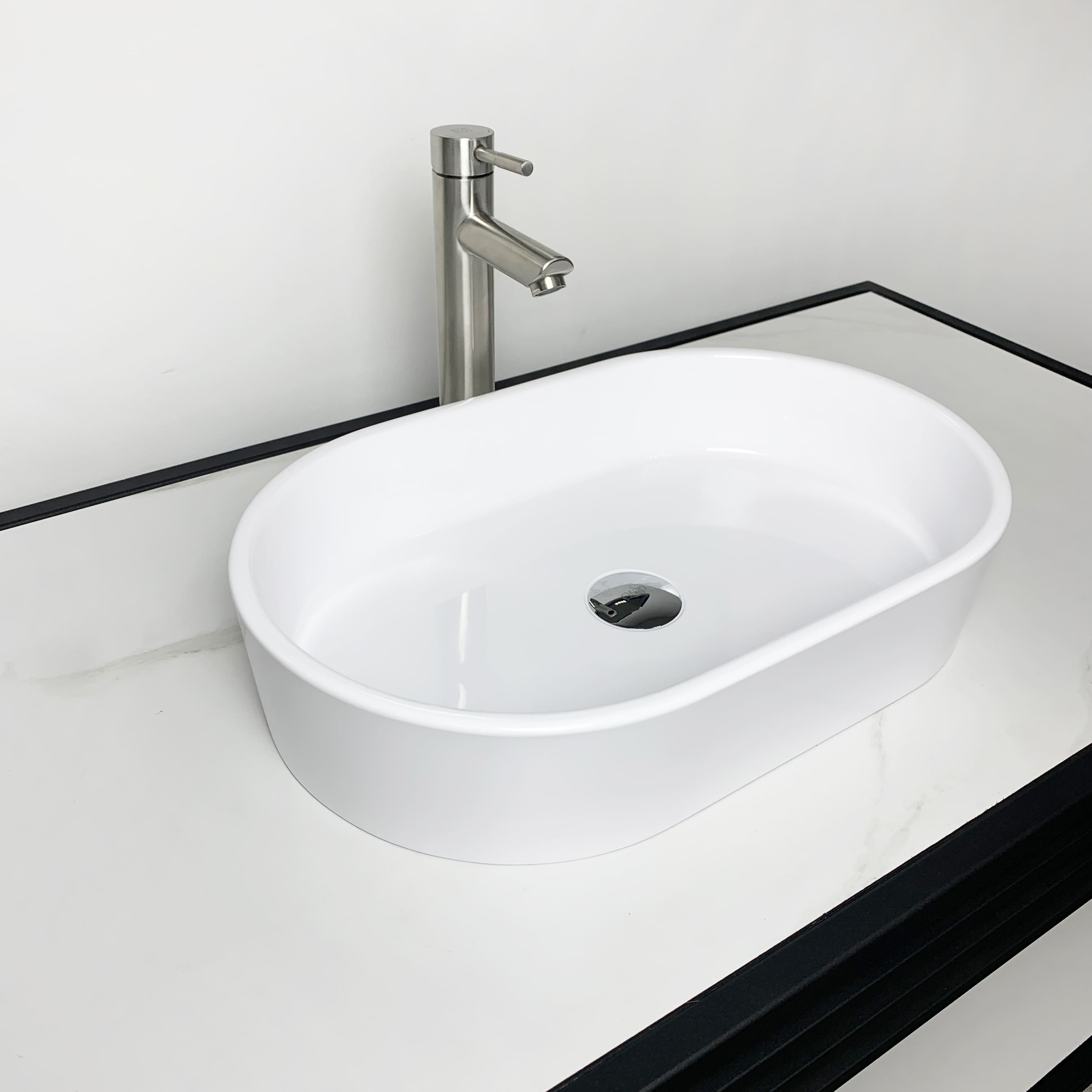 Умивальник Adamant Beste 540x350 White огляд - фото 8