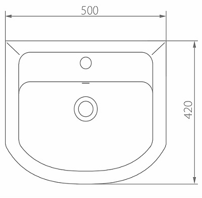 Kolo Proxy 50 102950UA Габаритные размеры