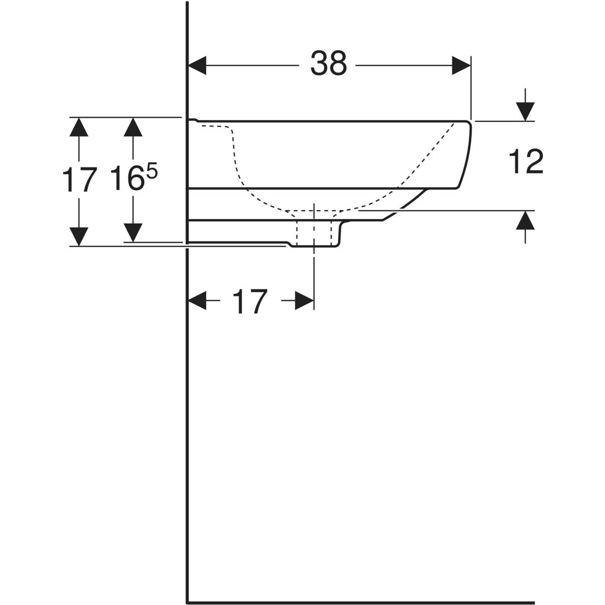 Kolo Status 45 2322450UA Габаритные размеры