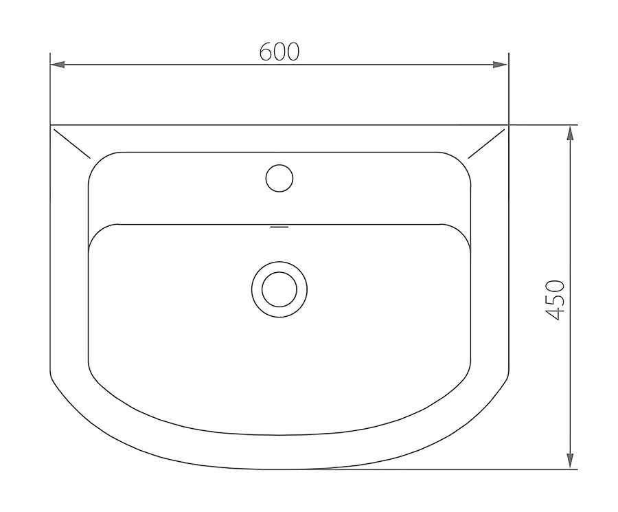 Kolo Proxy 60 101960UA Габаритные размеры