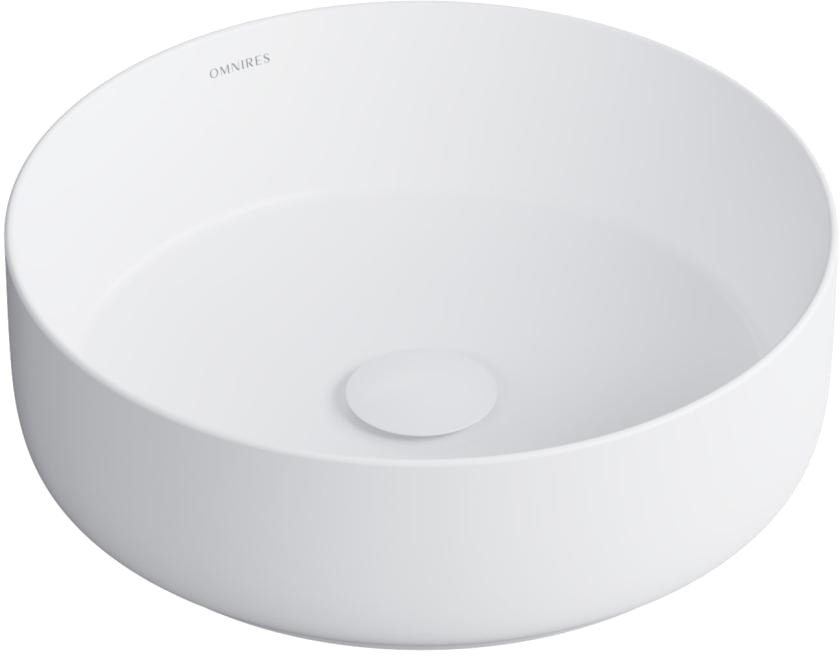Omnires Tulsa 36 cm matt white (TULSA355BM)