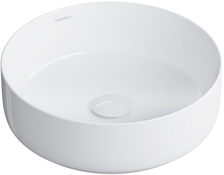 Omnires Tulsa 36 cm gloss white (TULSA355BP)