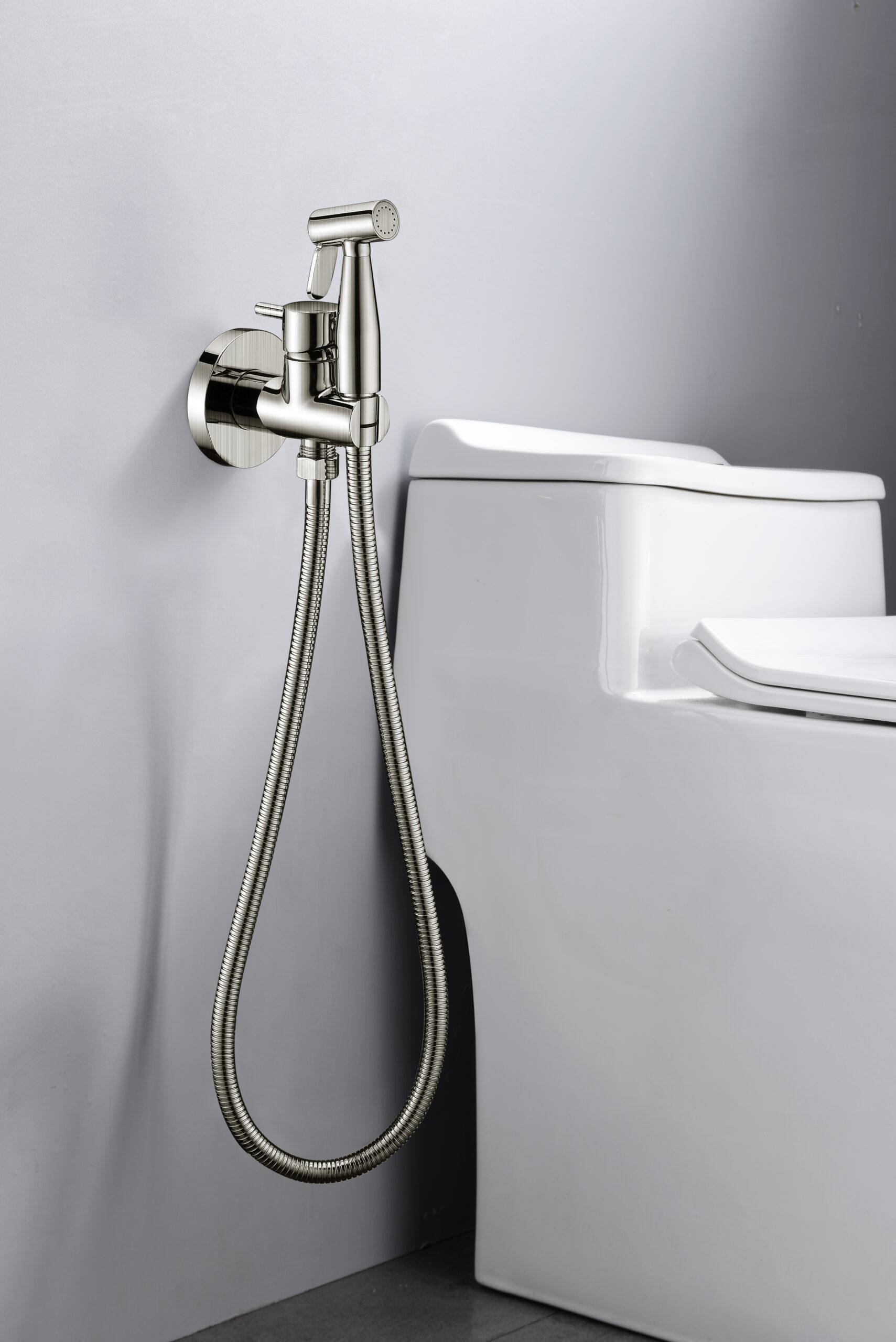 Гигиенический душ со смесителем Imex Munich Brushed Nickel RDM001/NQ цена 8659 грн - фотография 2