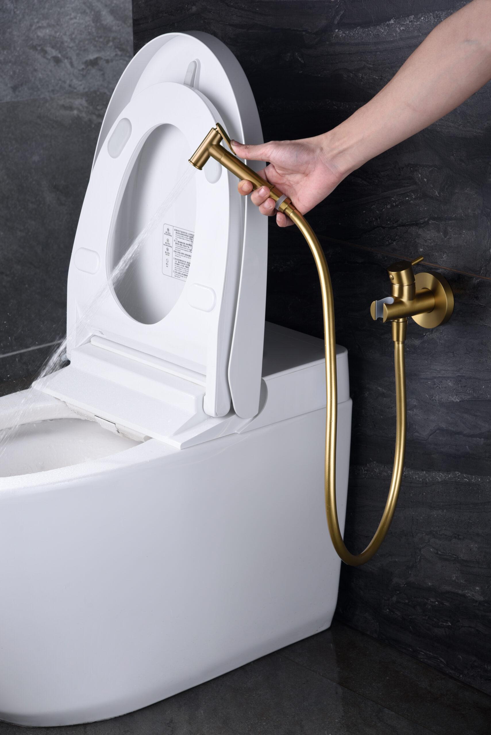 в продаже Гигиенический душ со смесителем Imex Munich PVD Gold Matt RDM001/OC - фото 3