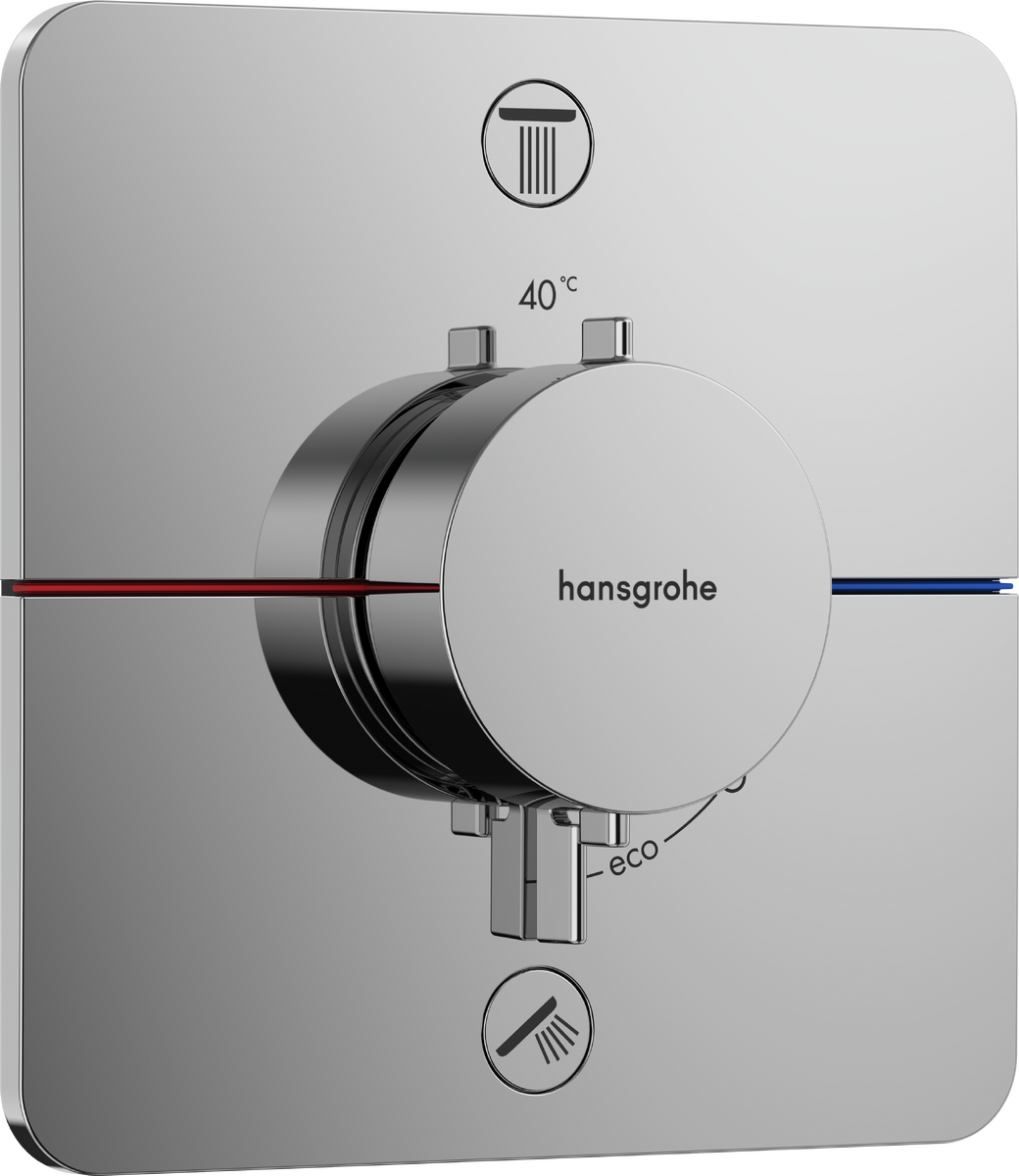 Зовнішня частина змішувача Hansgrohe SHOWER SELECT COMFORT Q хром