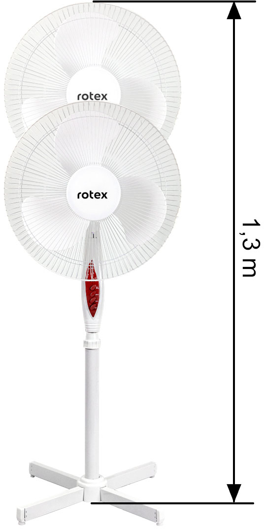 Rotex RAF55-E Габаритные размеры