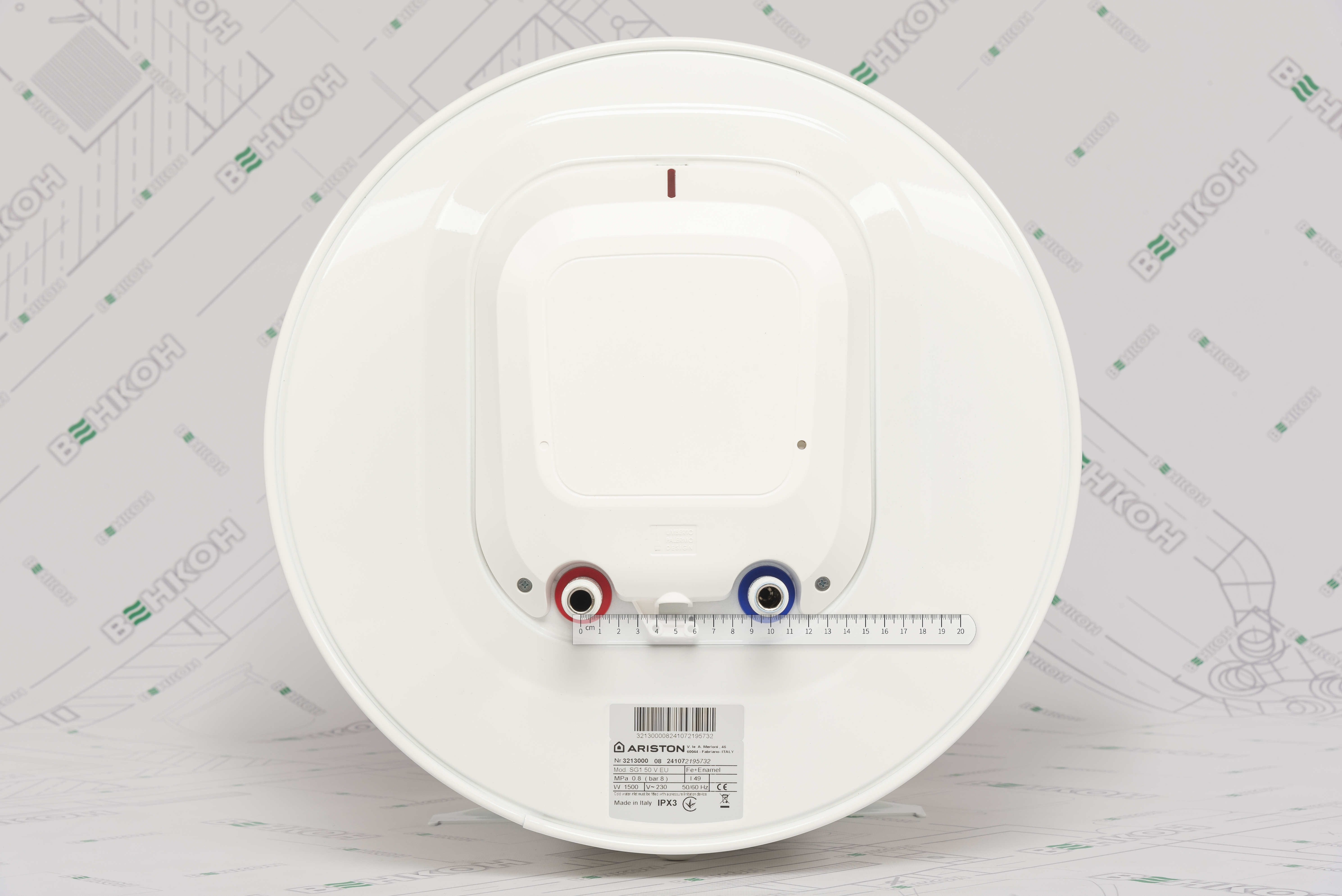 Бойлер Ariston SG1 50 V EU (3213000) внешний вид - фото 9