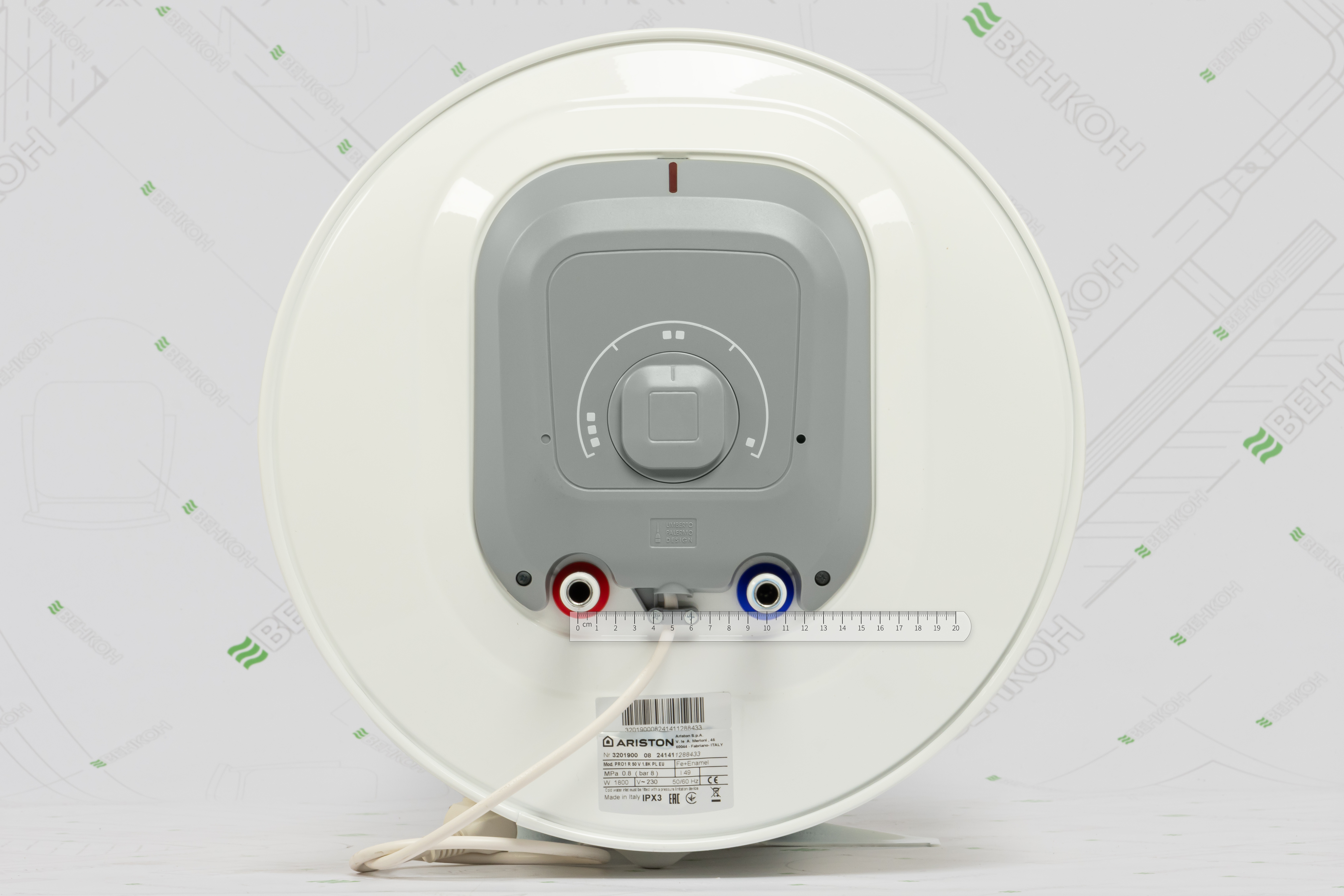 Бойлер Ariston Pro1 R 50 V 1,8K PL EU (3201900) внешний вид - фото 9