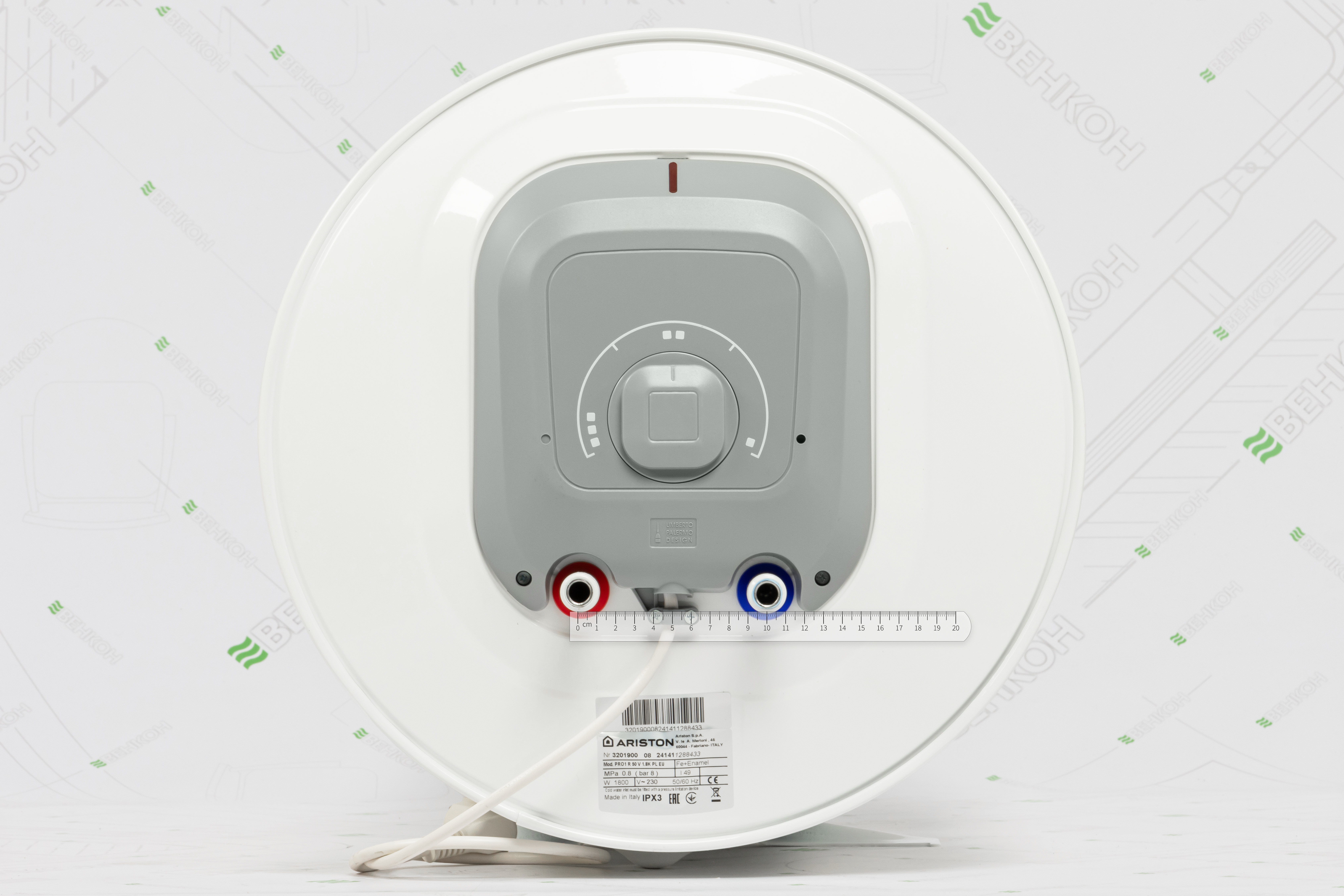 Водонагрівач Ariston Pro1 R 50 V 1,8K PL EU (3201900) зовнішній вигляд - фото 9