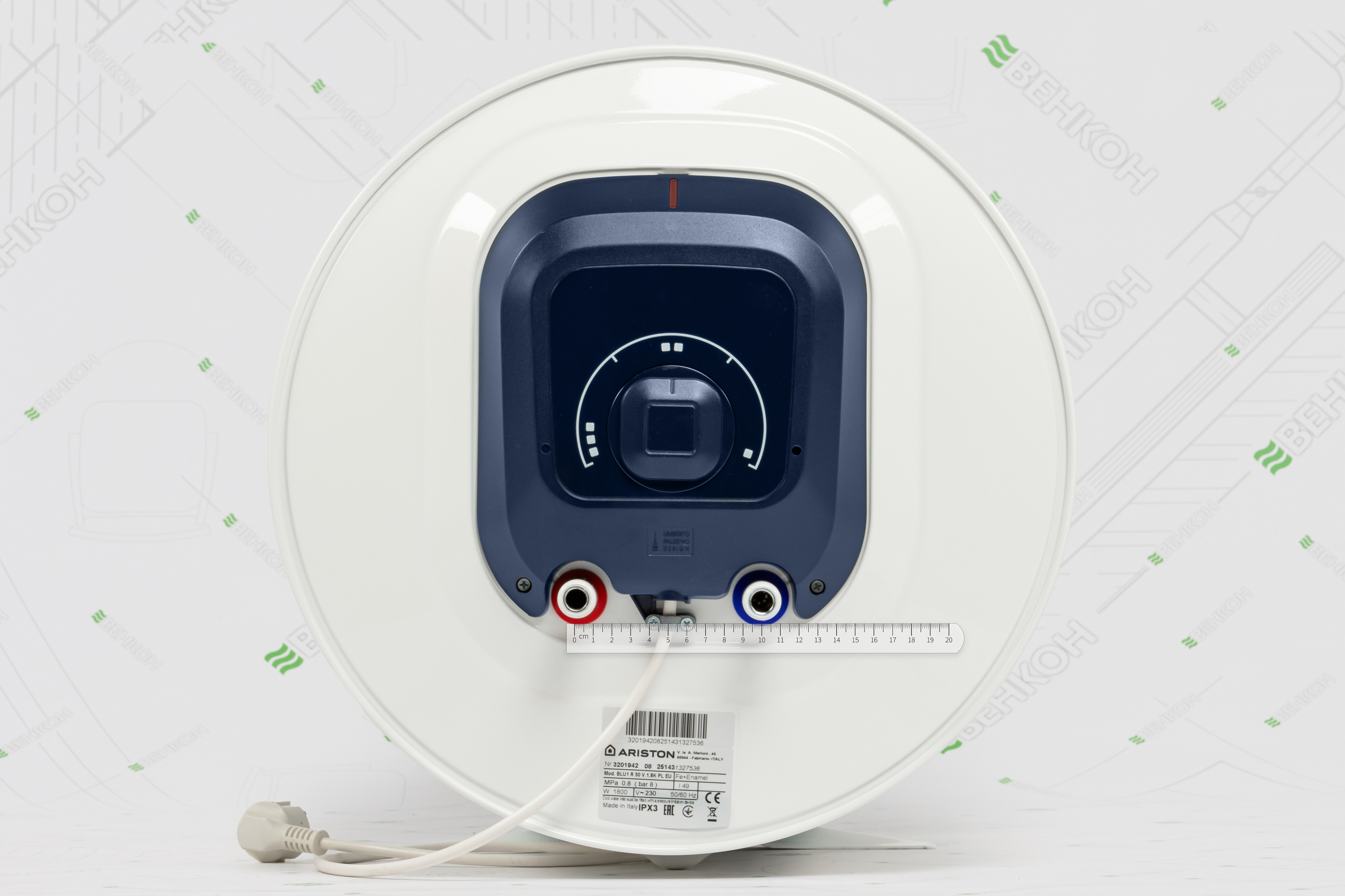 Водонагрівач Ariston Blu1 R 50 V 1,8K PL EU (3201942) зовнішній вигляд - фото 9