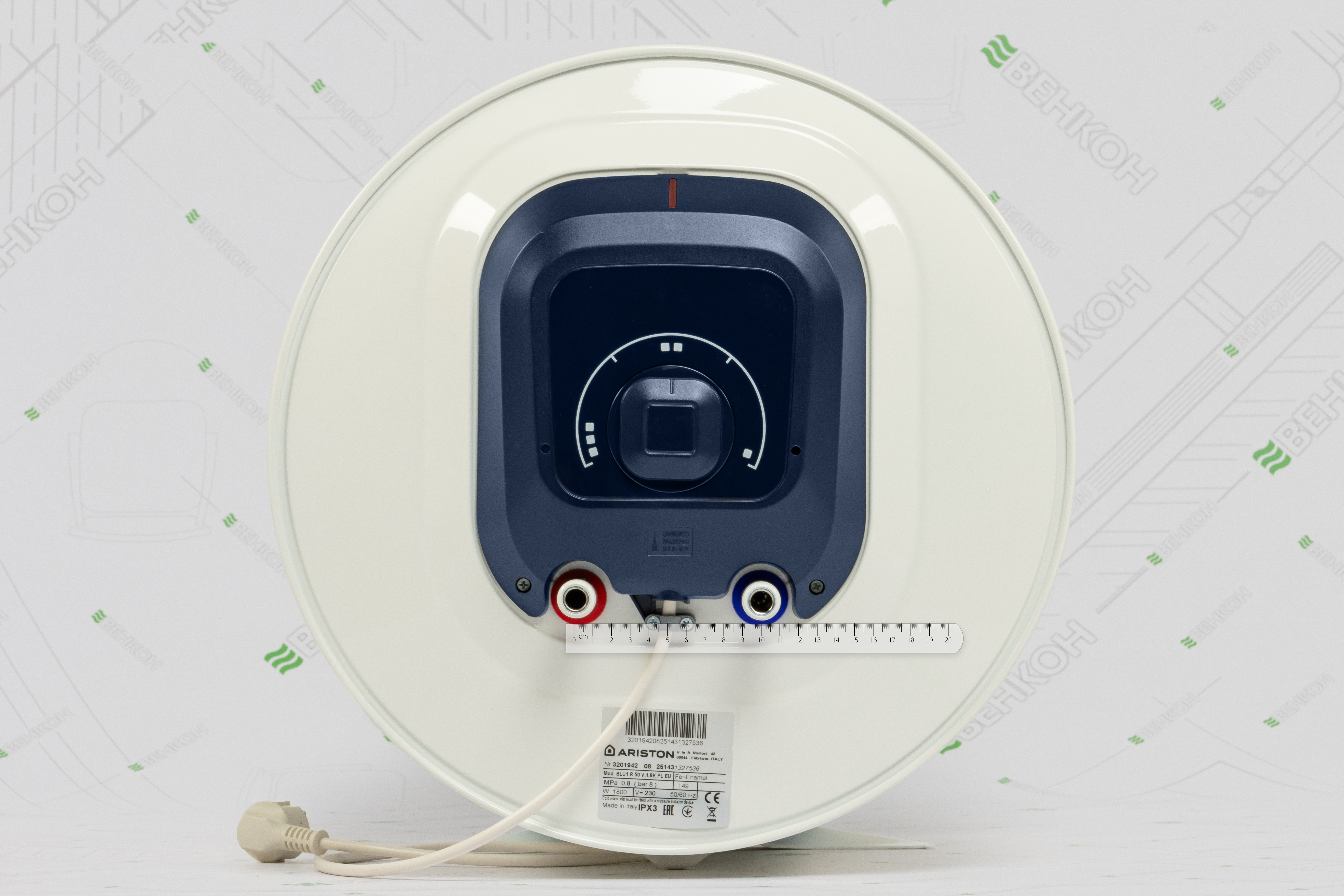 Водонагрівач Ariston Blu1 R 50 V 1,8K PL EU (3201942) зовнішній вигляд - фото 9