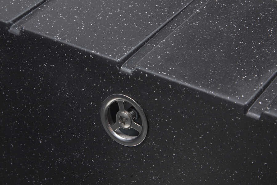 Кухонна мийка Ventolux Silvia 620x500x200 (Space Black) інструкція - зображення 6