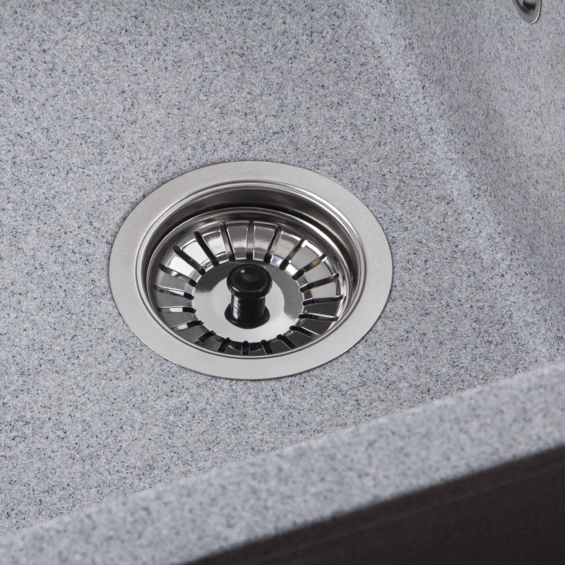 Кухонна мийка Ventolux Diamante 765x485x200 (Gray Granit) інструкція - зображення 6