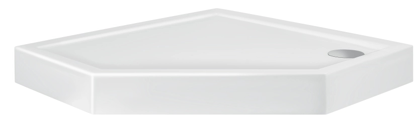 Піддон для душової кабіни Q-Tap Diamond 309912 90x90 + сифон в інтернет-магазині, головне фото