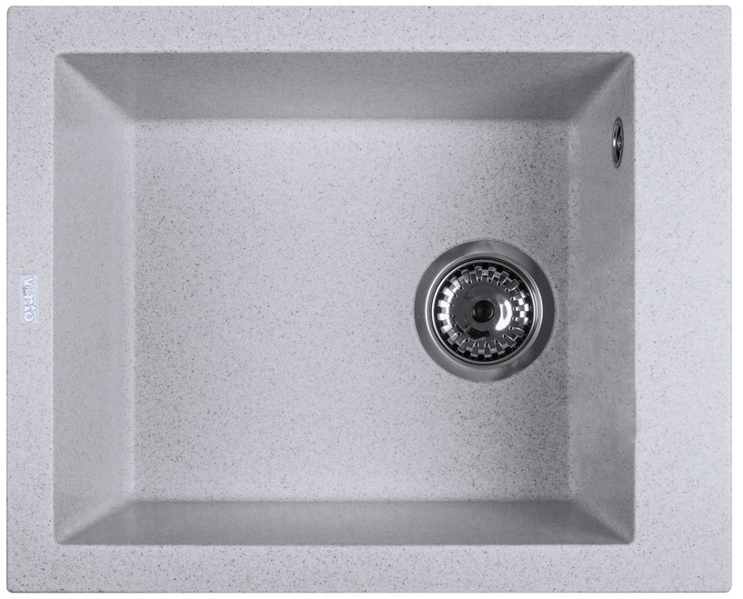 Кухонна мийка довжина 500 мм Ventolux Amore 500x400x200 (Gray Granit)