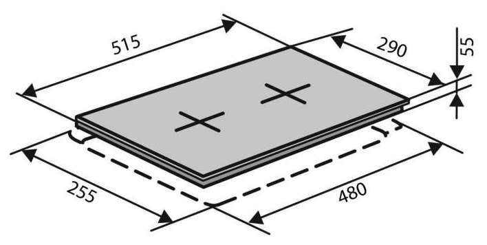 Ventolux HSF320 S (X) 3 Габаритные размеры