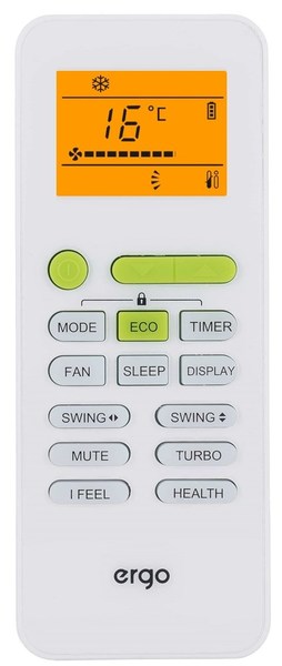 Кондиціонер спліт-система ERGO ACI 0923 SWН WIFI відгуки - зображення 5
