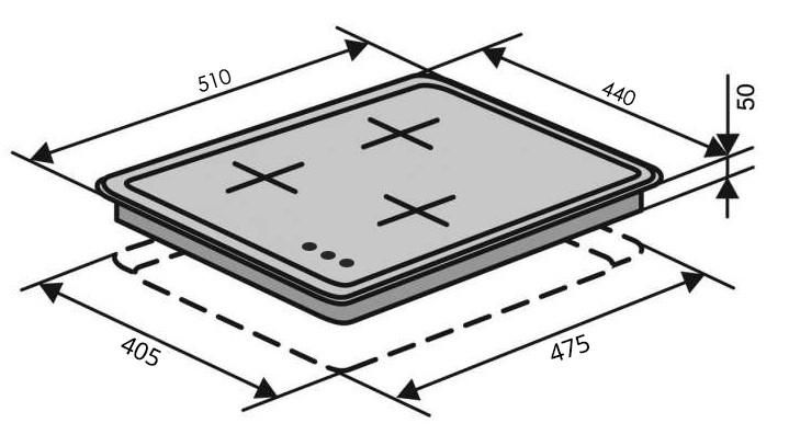 Ventolux HG430-B3 S (X) Габаритные размеры