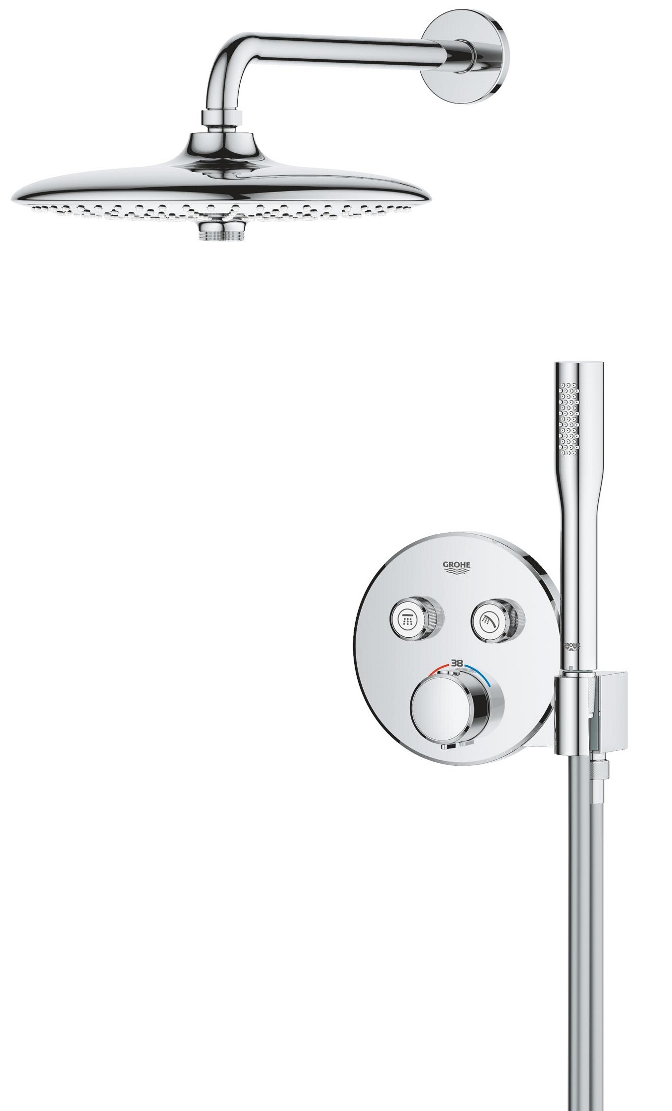 в продажу Душова система Grohe QuickFix Precision SmartControl 34878000 - фото 3